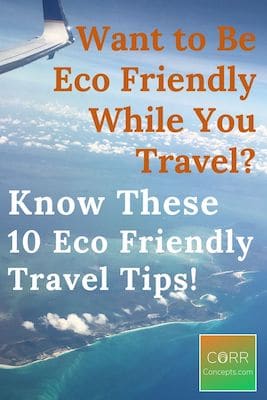 10 Easy Eco-Travel Tips for ALL Travel Pinterest Pin