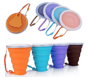 Me.Fan Pack of 4 Collapsible Cup are Eco-Friendly Products for Travel