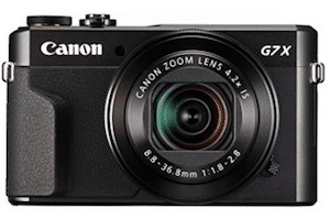 Canon PowerShot Digital G7 X Mark II camera