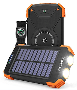 Blavor Portable Solar Power Bank is an Eco-Friendly Product for Travel