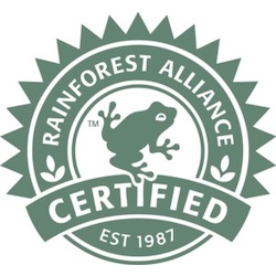 Rainforest Alliance certified seal