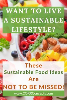 Food Sustainability Tips Pinterest image