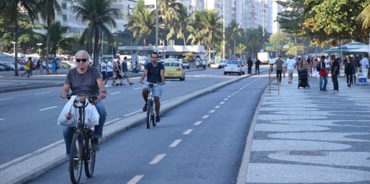 Bike riders in Rio is Eco travel
