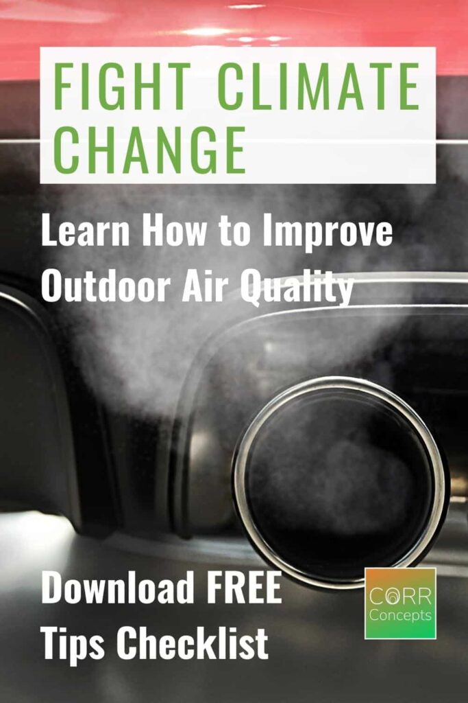 Car exhaust_Reduce Air Pollution Outdoors-Sustainable Living