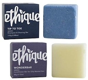Ethique Eco-Friendly Shampoo Conditioner Bars are Eco-Friendly Products for Travel